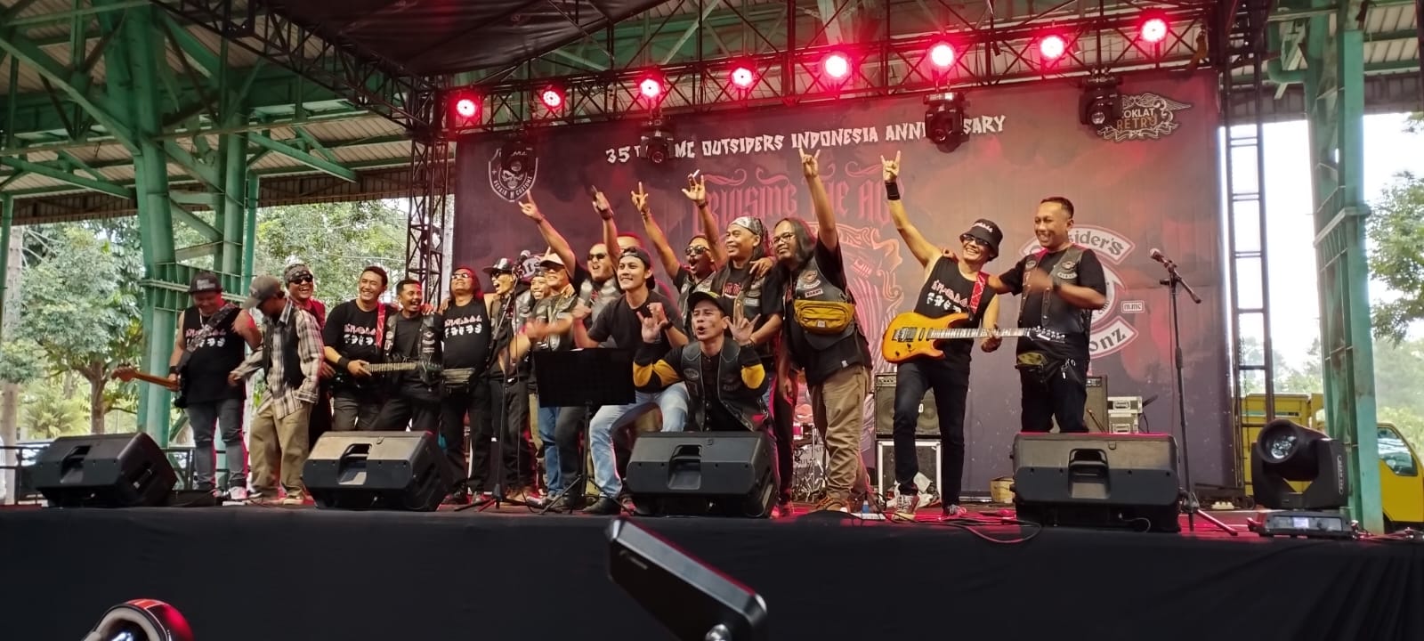 Rayakan Anniversary ke 35 Tahun, MMC Outsider’s Indonesia Ngumpul di Ciater,  Bawa Pesan Damai untuk Komunitas Motor